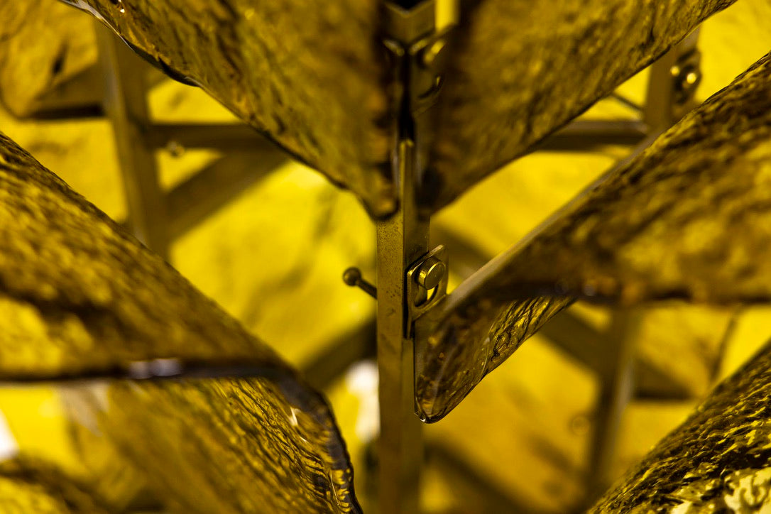Carlo_Nason_LT_320_“Cactus”_Floor_Lamp_in_Yellow_Murano_for_Mazzega,_Italy_1960s