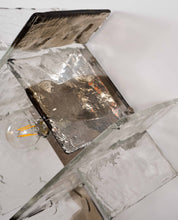 Carlo_Nason_Murano_Glass_Sconce_in_Brown_for_AV_Mazzega,_Italy,_1970s