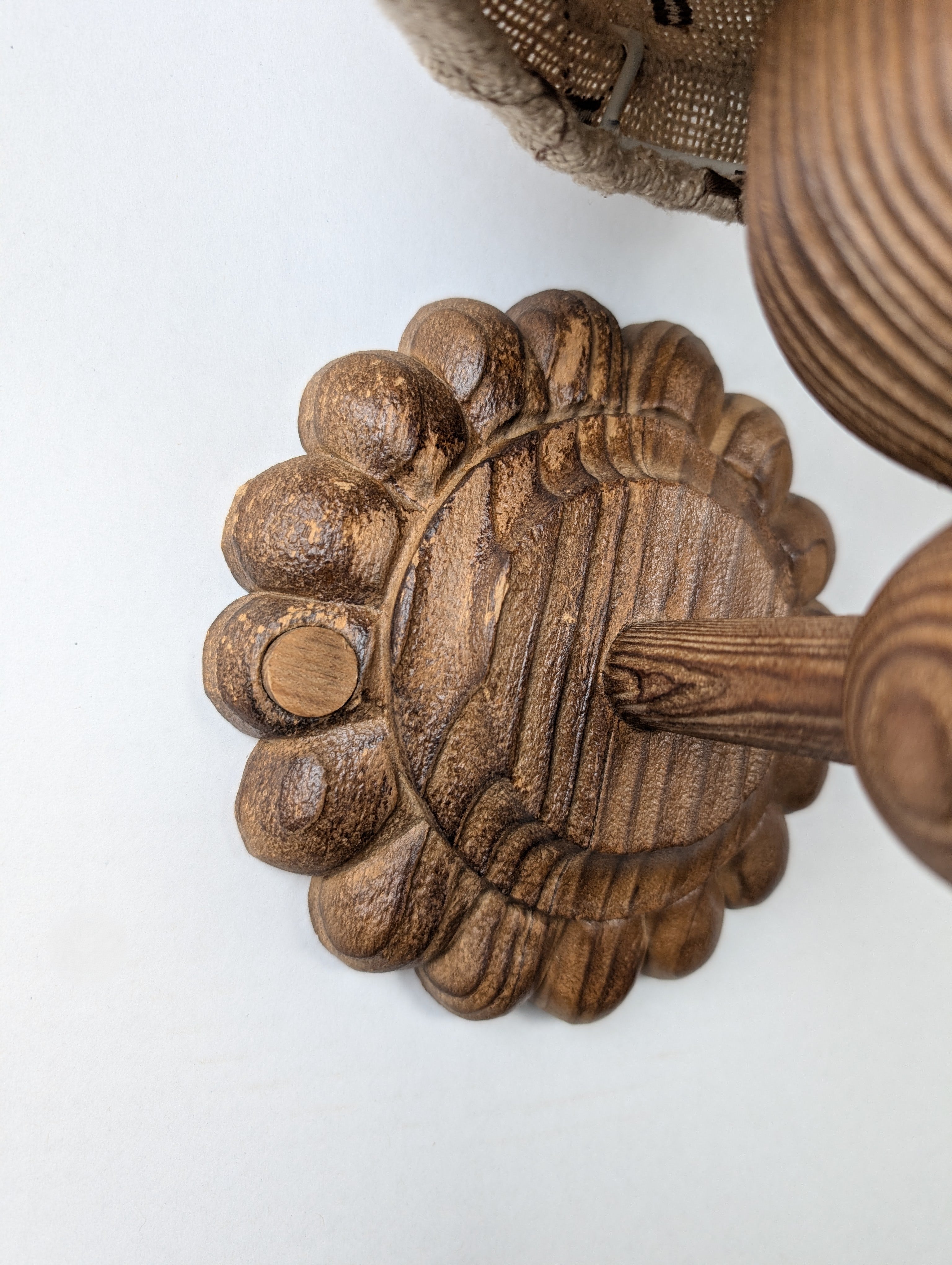 Set_of_2_Swedish_Pine_Wall_Sconces_with_Jute_Shades,_Mid-Century