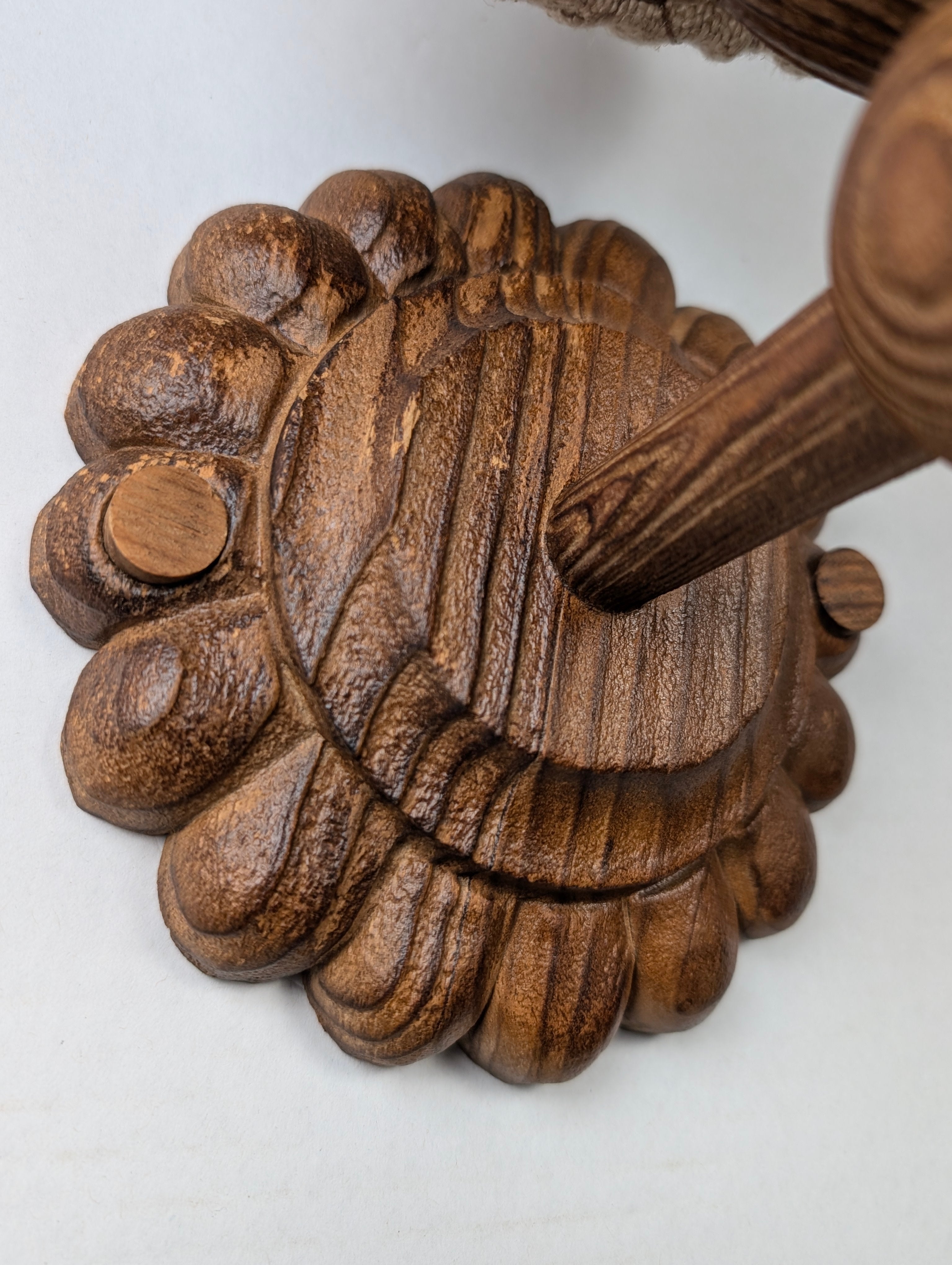 Set_of_2_Swedish_Pine_Wall_Sconces_with_Jute_Shades,_Mid-Century