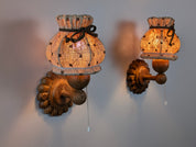 Set_of_2_Swedish_Pine_Wall_Sconces_with_Jute_Shades,_Mid-Century