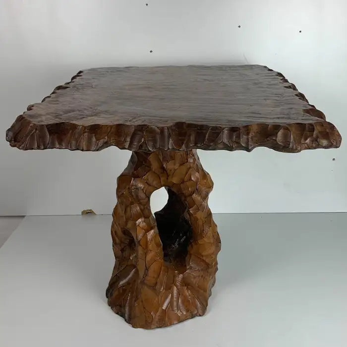 Carved_Tree_Trunk_Root_Side_Table,_1950s–1960s,_Netherlands