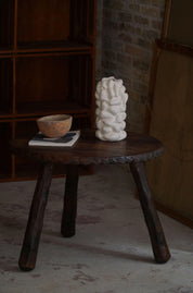 Carved_Wabi_Sabi_Side_/_Coffee_table_in_Pine,_Swedish_Mid_Century_Modern,_1960s