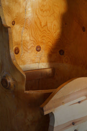 Carved_Wabi_Sabi_Stump_Chair_in_Solid_Pine,_Sweden,_1960s