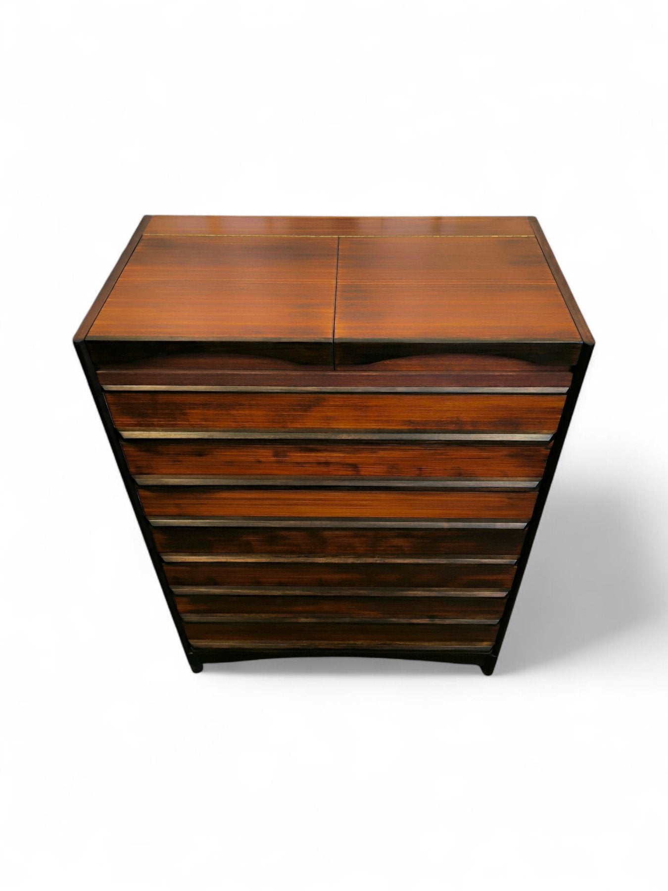 Cassettiera_con_Toletta_in_legno_di_Zebrano_1960_Italia