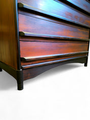 Cassettiera_con_Toletta_in_legno_di_Zebrano_1960_Italia