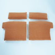 Vico_Magistretti_Portovenere_2_Seater_Sofa_for_Cassina,_Salmon_Peach_Upholstery,_Italy,_1980s