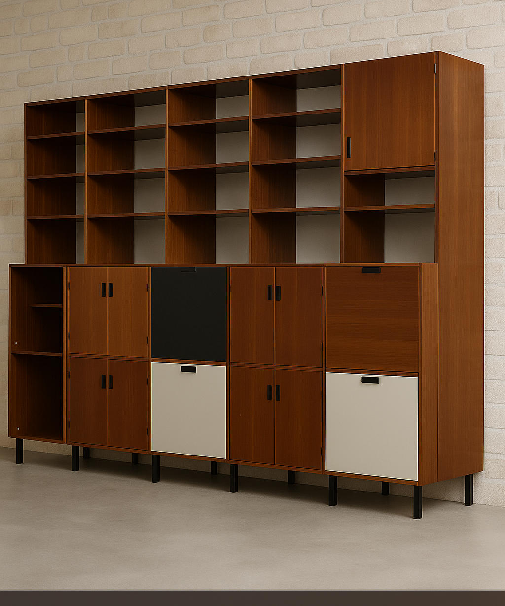 Cees_Braakman_Made_To_Measure_Pastoe_wall_unit_1960's