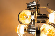 Chrome_and_Glass_Ceiling_Lamp_Attributed_to_Mazzega,_1970s,_Italy