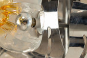 Chrome_and_Glass_Ceiling_Lamp_Attributed_to_Mazzega,_1970s,_Italy