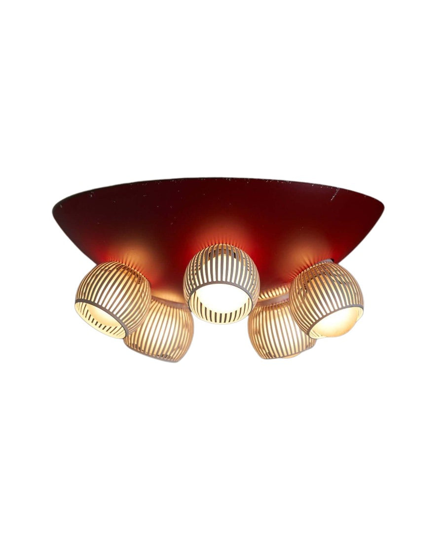 Ceiling_Lamp_with_Slatted_Diffusers,_Metal,_1950s,_Europe