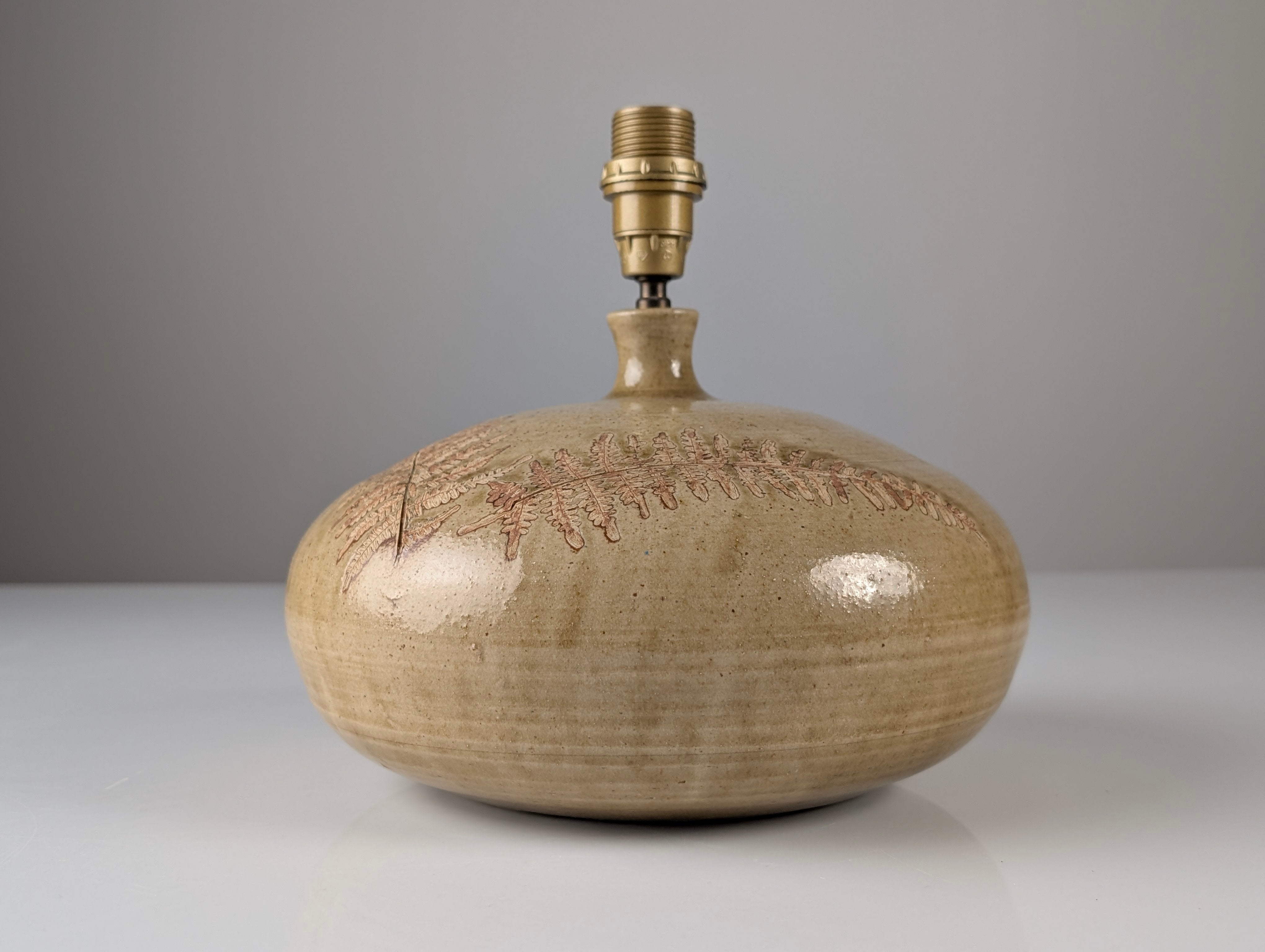 French_Ceramic_Table_Lamp_in_the_Style_of_Roger_Capron,_Vallauris,_1960s