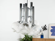 Italian_Chrome_and_Smoked_Glass_Chandelier,_1970s,_Italy