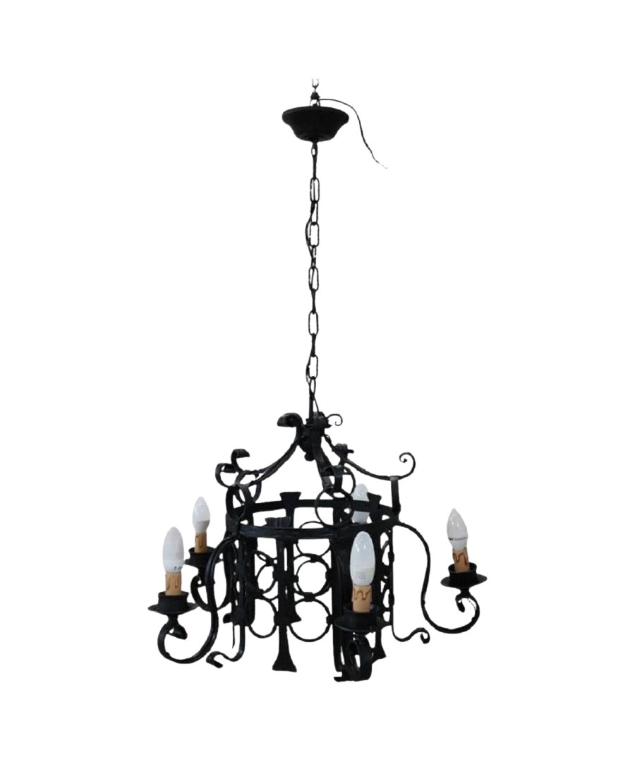 Chandelier_in_Iron,_Circa_1940s