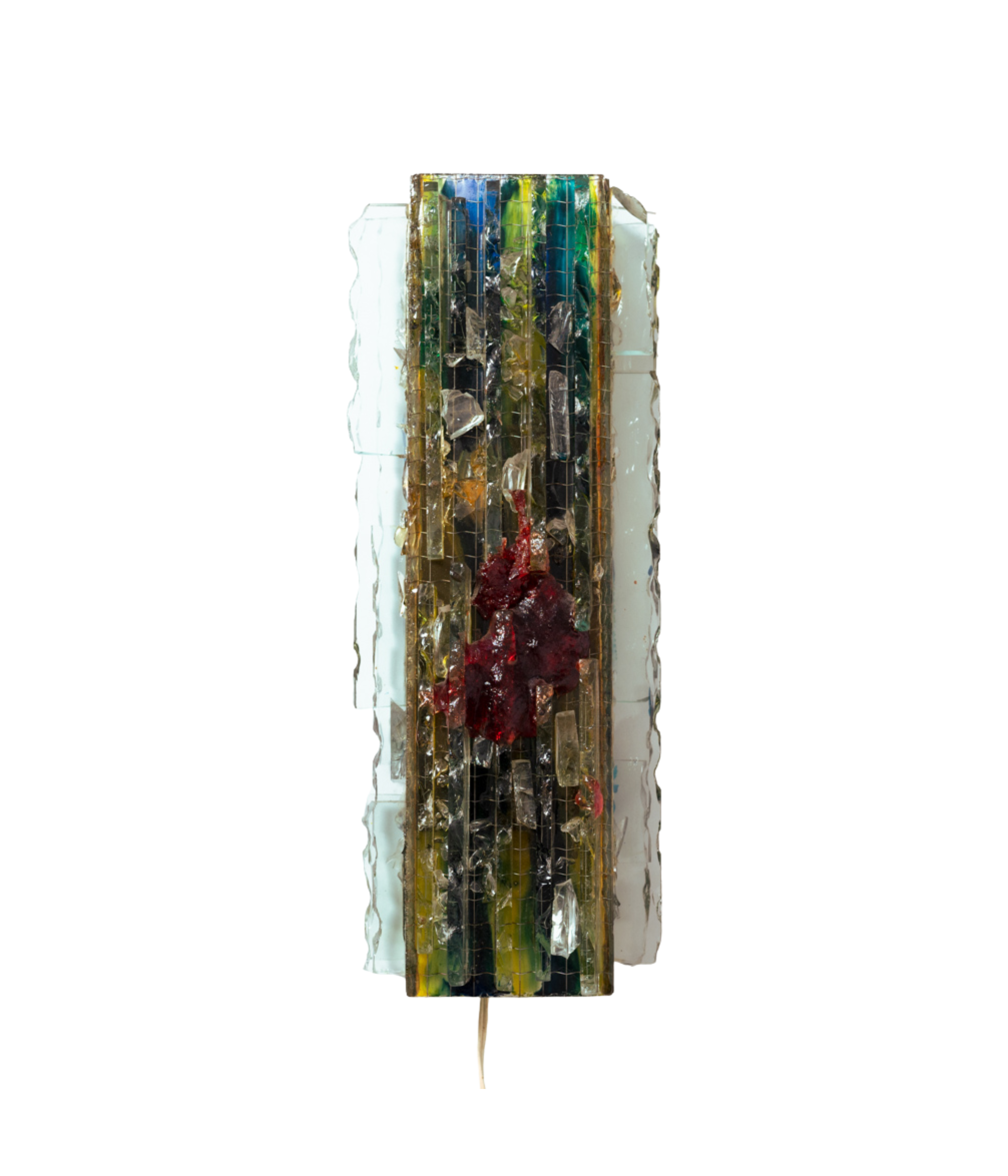 Chartres_Wall_Sconce_by_Willem_van_Oyen_for_RAAK_Amsterdam,_Dutch_Brutalist_Glass_Wall_Light,_1964