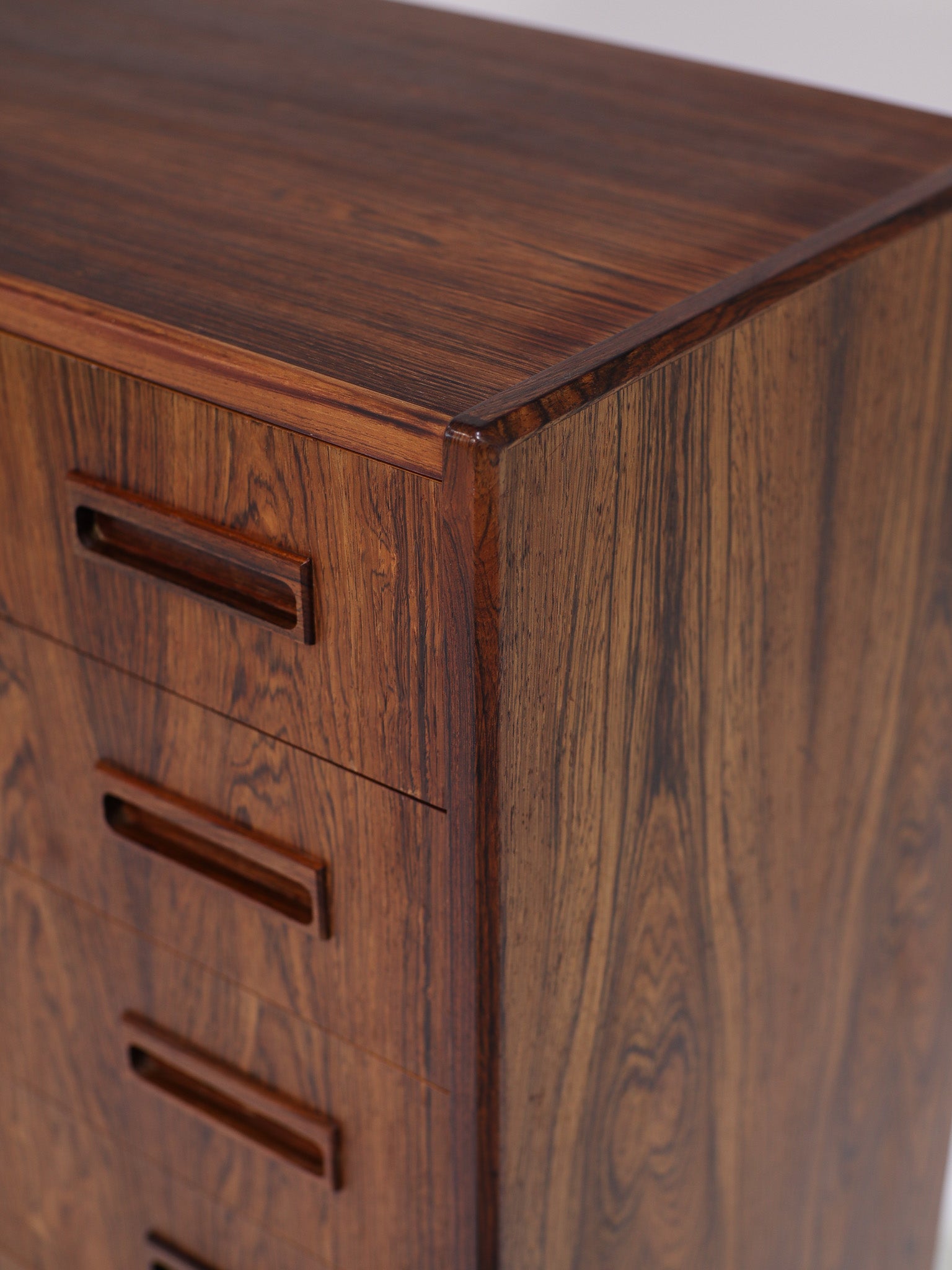 Rosewood_Chest_of_Drawers_by_Børge_Seindal_for_P._Westergaard,_Denmark_1960s