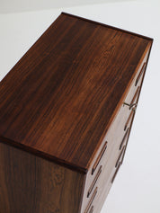 Rosewood_Chest_of_Drawers_by_Børge_Seindal_for_P._Westergaard,_Denmark_1960s