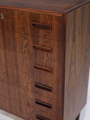 Rosewood_Chest_of_Drawers_by_Børge_Seindal_for_P._Westergaard,_Denmark_1960s