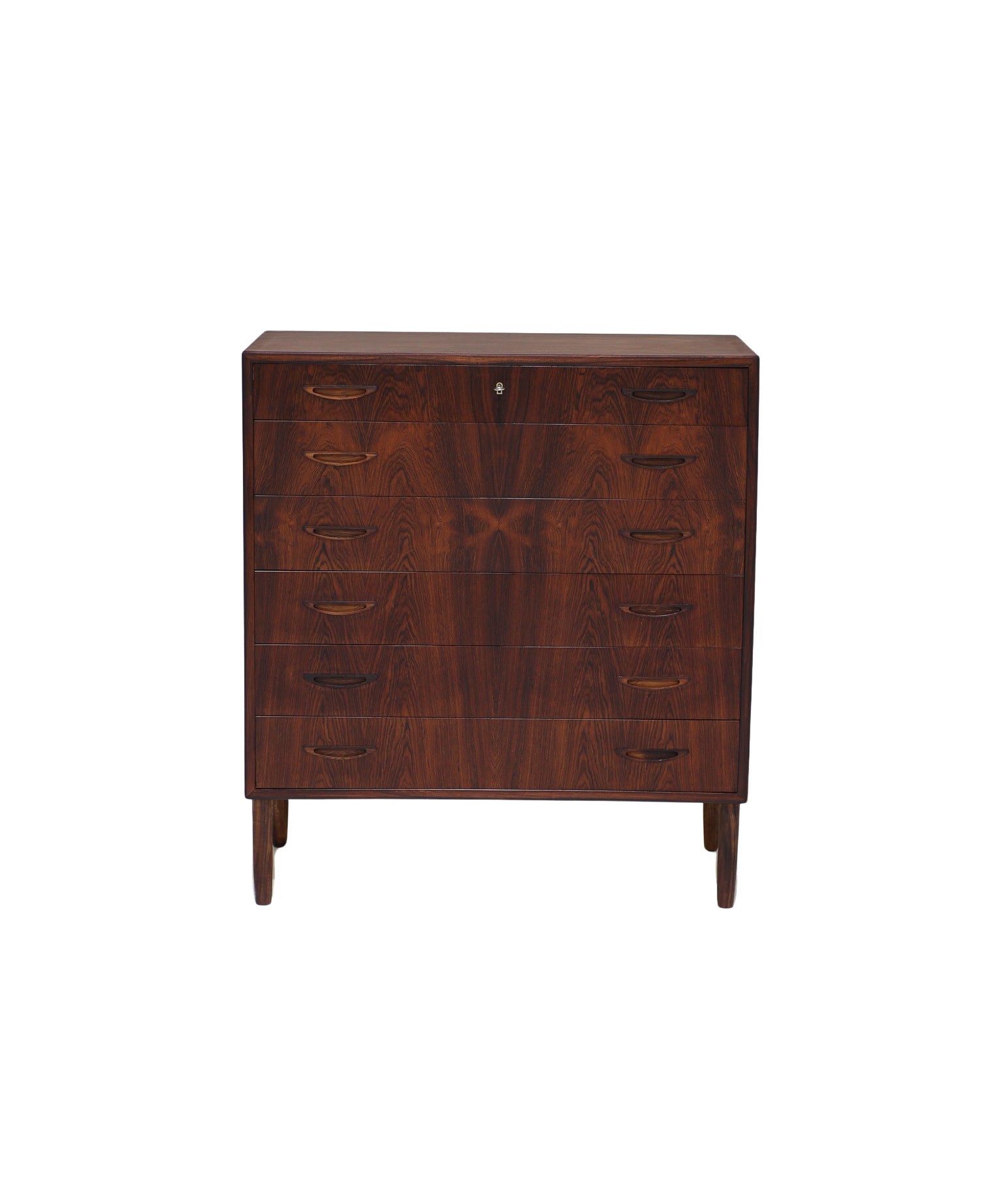 Rosewood_Chest_of_Drawers_by_Henry_Rosengren_Hansen,_1960s,_Denmark