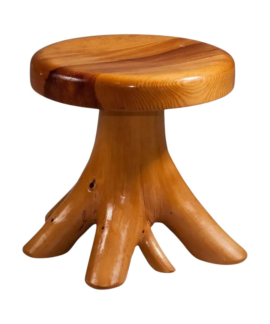 Children’s_Stool_Solid_Pine_Branch_Mid-Century_1960s_Finland