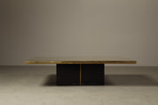 Signed_Christian_Heckscher_Etched_Brass_Coffee_Table,_Danish_Modern