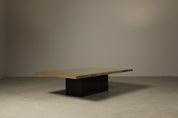 Signed_Christian_Heckscher_Etched_Brass_Coffee_Table,_Danish_Modern