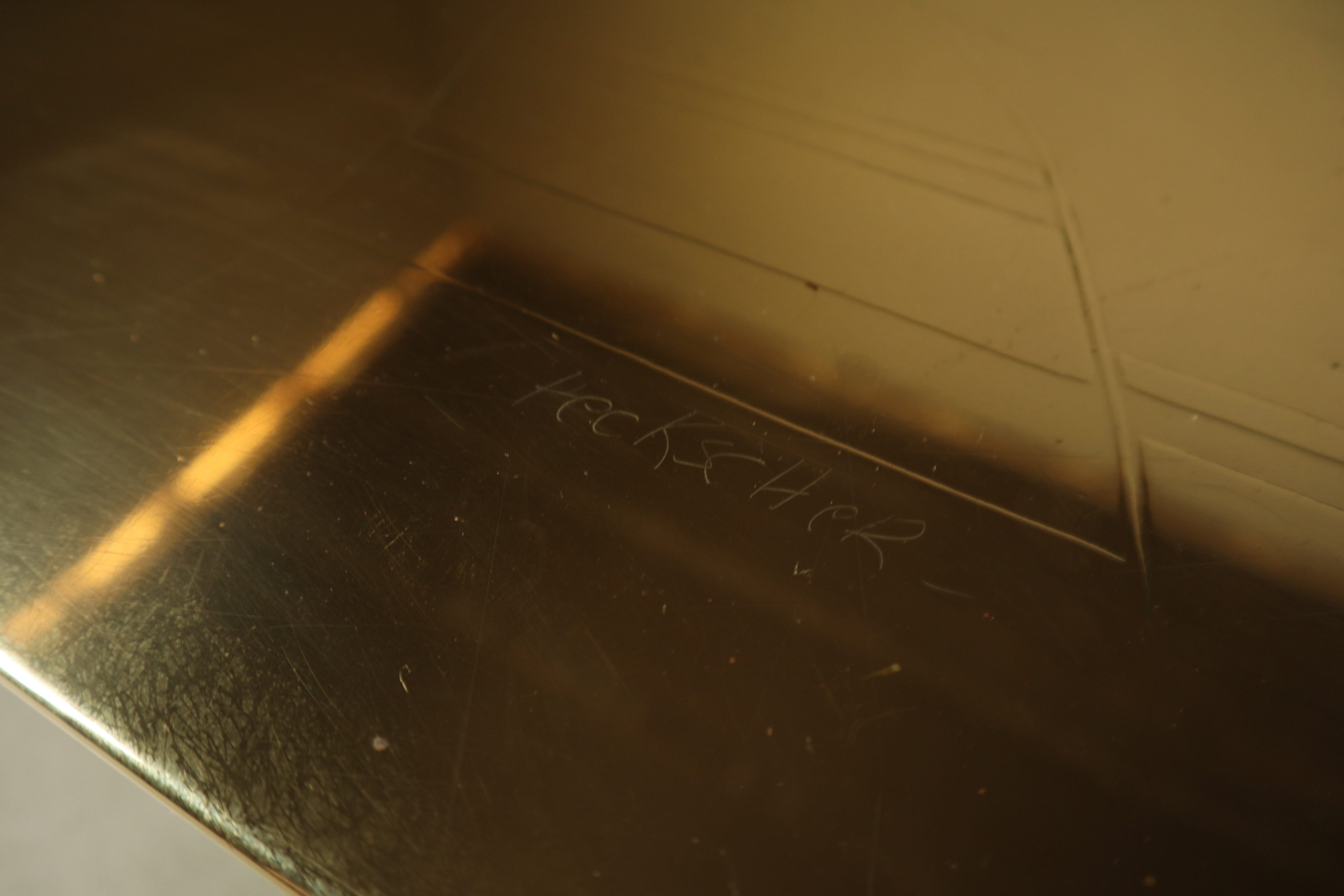 Signed_Christian_Heckscher_Etched_Brass_Coffee_Table,_Danish_Modern