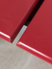 Set_of_4_Italian_Chrome_and_Red_Lacquered_Dining_Chairs,_Postmodern_Design