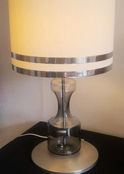 Chrome_and_smoked_glass_table_light._France_ca.1970