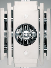 Chrome_layered_Italian_table_lamp