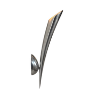 Chrome_Metal_Wall_Light,_France,_1970s