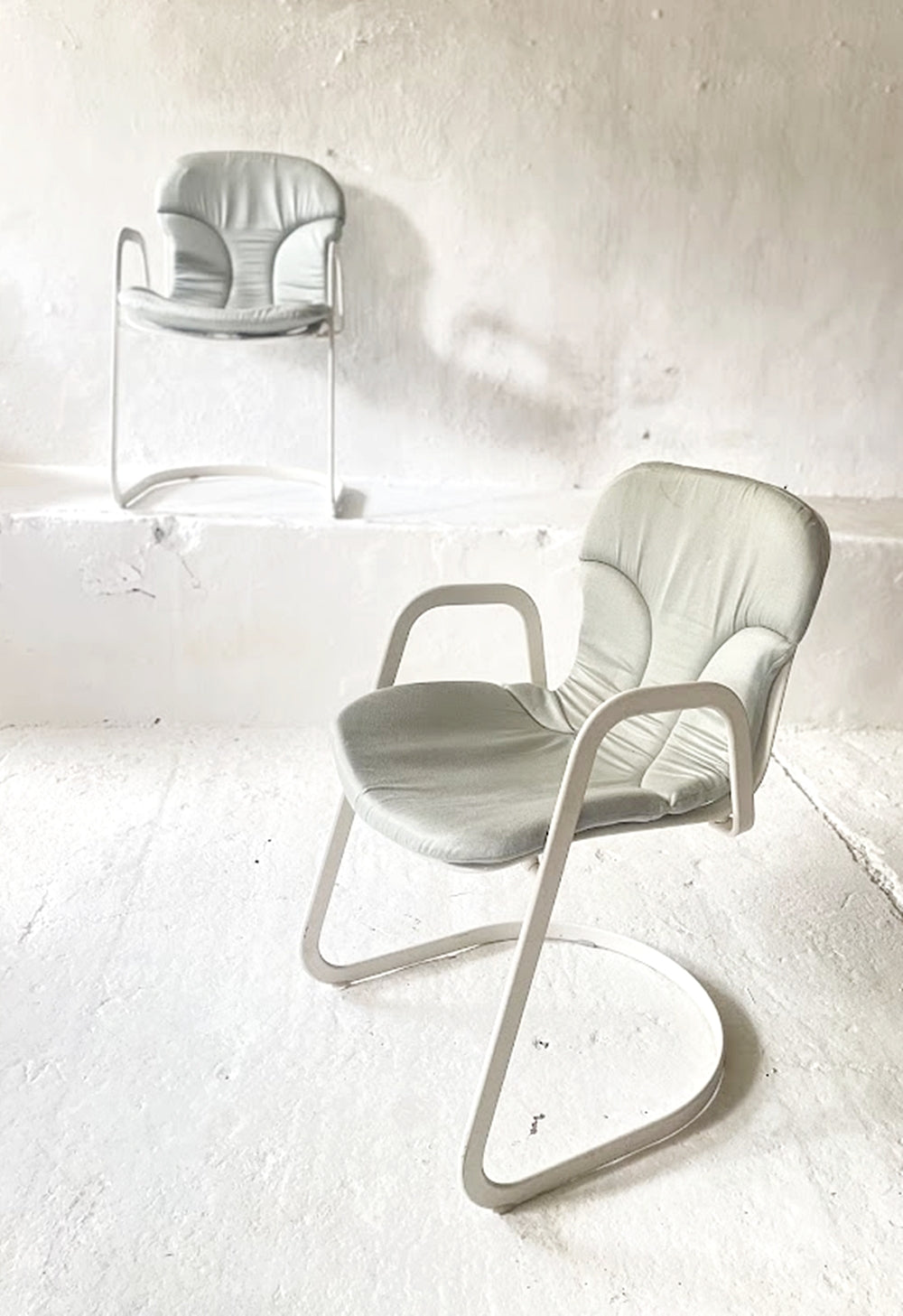 Cidue_Dining_Armchair_By_Willy_Rizzo,_1970s