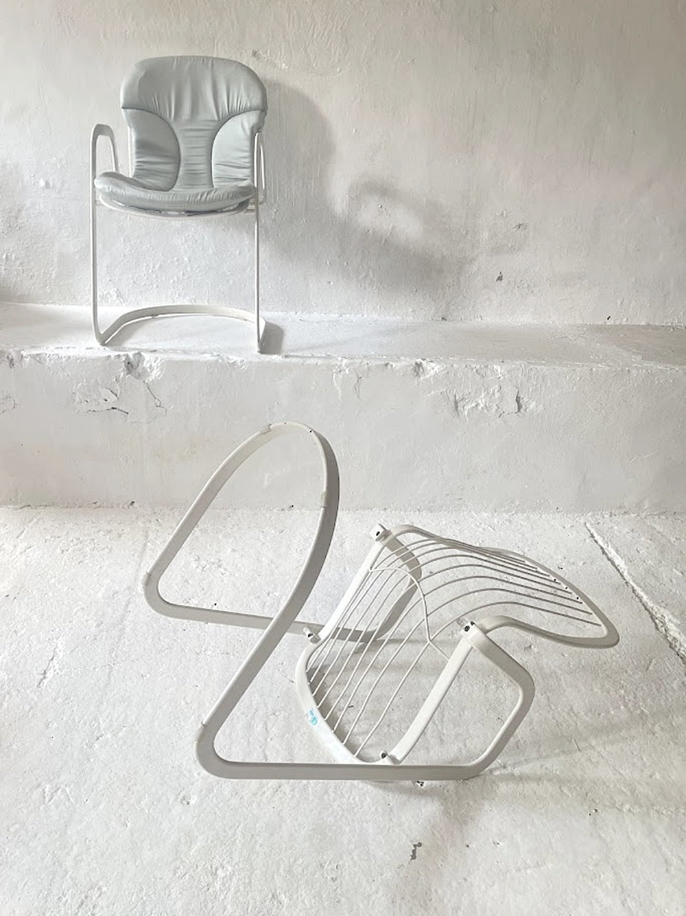 Cidue_Dining_Armchair_By_Willy_Rizzo,_1970s