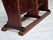 Set_of_2_Cinema_Armchairs,_Red_Velvet_&_Wood_Frame,_1950s_Denmark