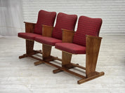 Cinema/Theater_Armchairs,_Original_Red_Upholstery,_1960s_Denmark