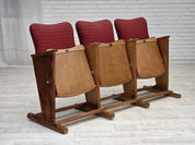 Cinema/Theater_Armchairs,_Original_Red_Upholstery,_1960s_Denmark