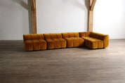 Cini_Boeri_Strips_Sofa_for_Arflex_in_Velvet,_Italy_1968