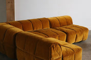 Cini_Boeri_Strips_Sofa_for_Arflex_in_Velvet,_Italy_1968