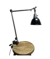 Clamp-On_Industrial_Task_Lamp_by_Curt_Fischer_for_Midgard,_Germany,_1940s