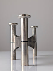 1978_Modernist_Silver-Plated_Three-Light_Candlestick_Attributed_to_Roger_Tallon_for_Ravinet_d’Enfert