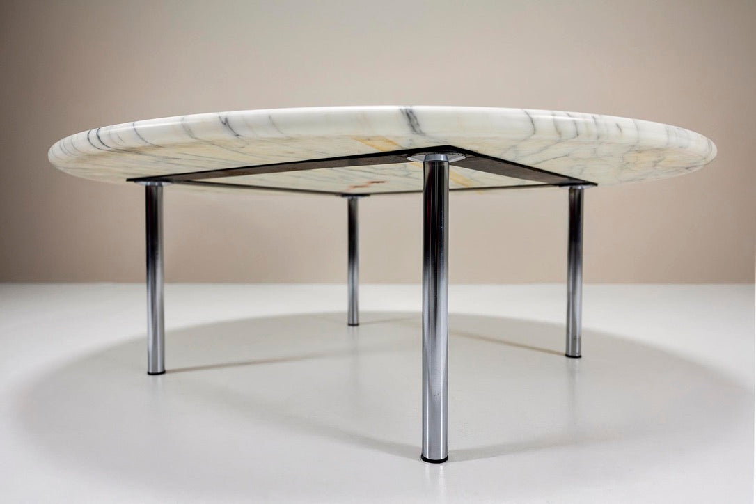 Carrara_Marble_Coffee_Table_by_Estelle_and_Erwine_Laverne,_1950s,_USA