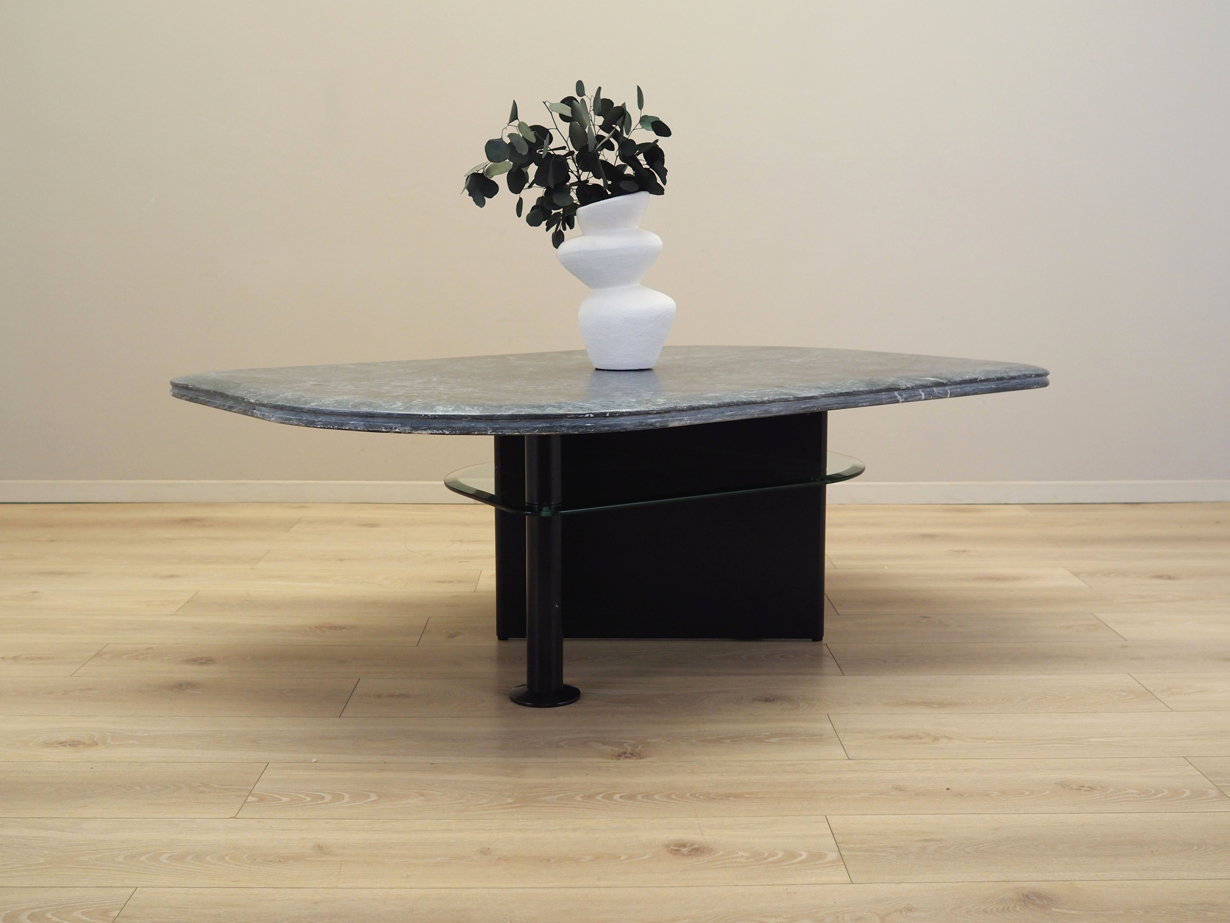 Coffee_Table,_Italian_Design,_Marble_Top_&_Wood,_1980s,_Italy