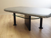 Coffee_Table,_Italian_Design,_Marble_Top_&_Wood,_1980s,_Italy
