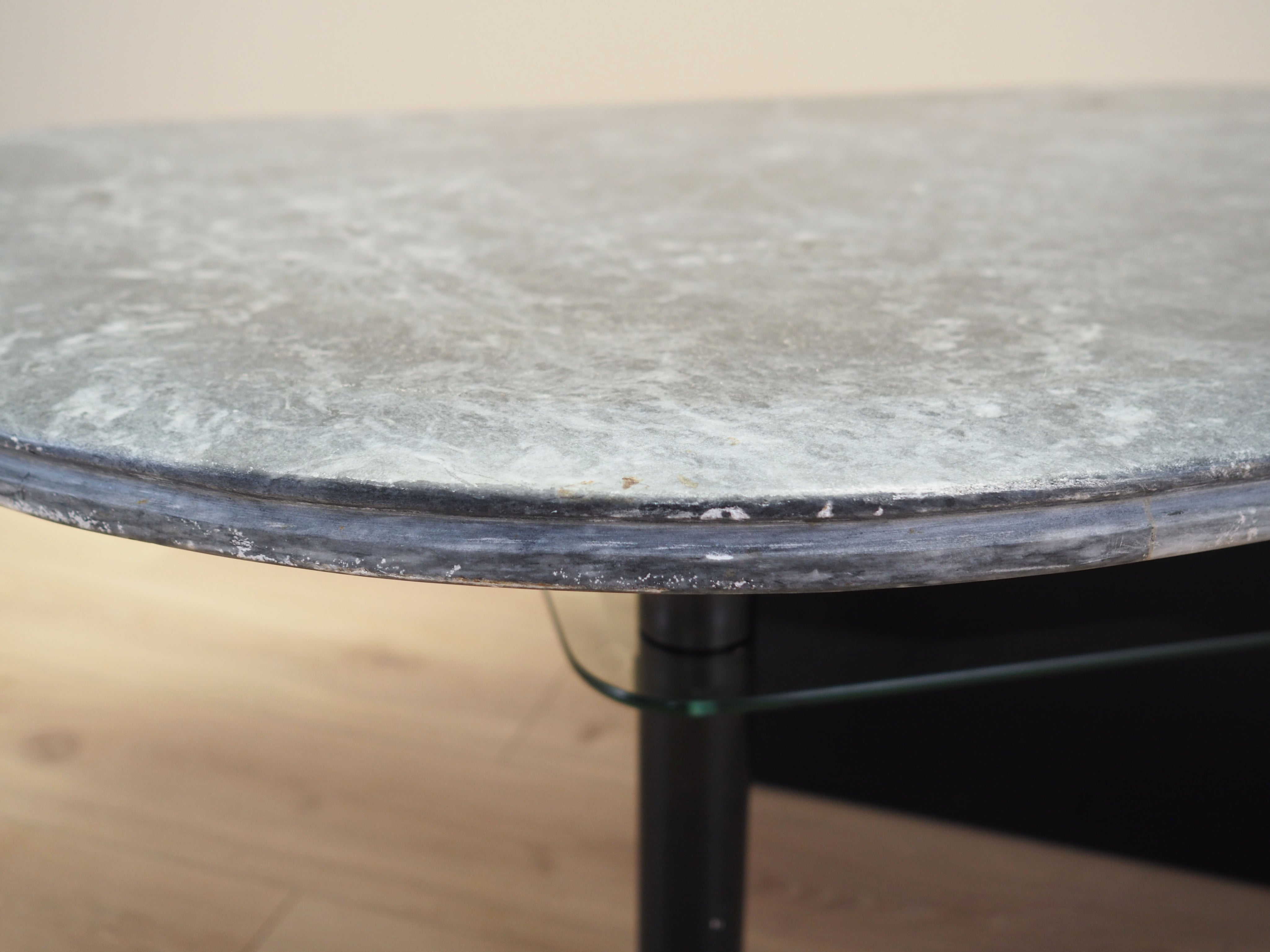 Coffee_Table,_Italian_Design,_Marble_Top_&_Wood,_1980s,_Italy