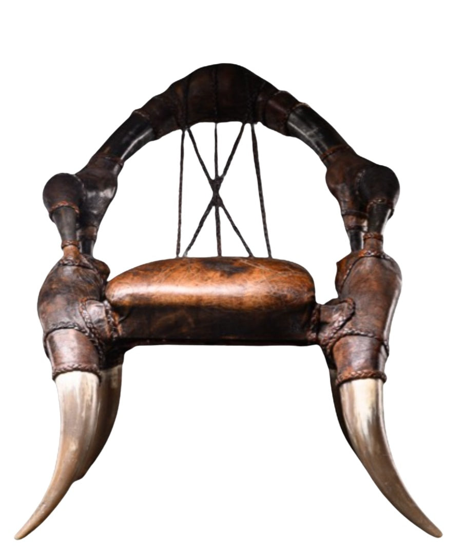 Colonial_Horn_and_Leather_Lounge_Chair_Early_1900s_Africa