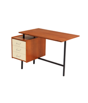 Compact_Pastoe_Writing_Desk_with_Ivory_Drawers,_Netherlands,_1950s