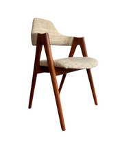 Compass_Chair_by_Kai_Kristiansen_for_Schou_Andersen,_Teak_and_Wool,_Denmark,_1950s–1960s