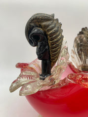 Signed_Barovier_Murano_Art_Glass_Bowl_in_Ruby_Red,_Clear_and_Black_Glass,_Italy