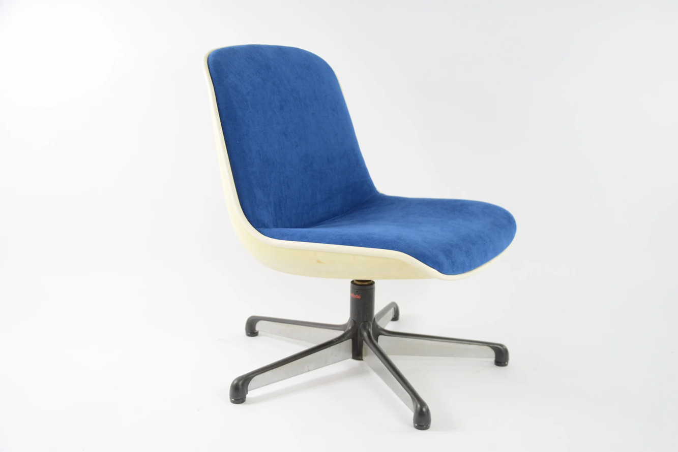 CONFORTO_swivel_armchair_by_Charles_Pollock_1970s