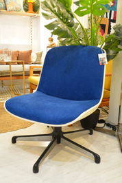CONFORTO_swivel_armchair_by_Charles_Pollock_1970s